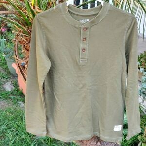 Joe's jeans boy shirt size M Color Olive